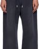 WOOYOUNGMI WOOYOUNGMI Navy One-Tuck Dyed Cotton Sweatpants - 1