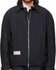 WOOYOUNGMI WOOYOUNGMI Navy Pin Stripe Zip-up Jacket - 1