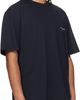 WOOYOUNGMI WOOYOUNGMI Navy Tuft Embroidered Back Logo T-shirt - 2