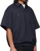 WOOYOUNGMI WOOYOUNGMI Navy Twill Patch Pocket Polo - 2