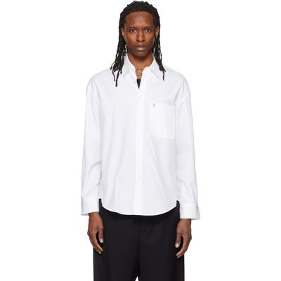 WOOYOUNGMI WOOYOUNGMI White Regular Fit Cotton Shirt