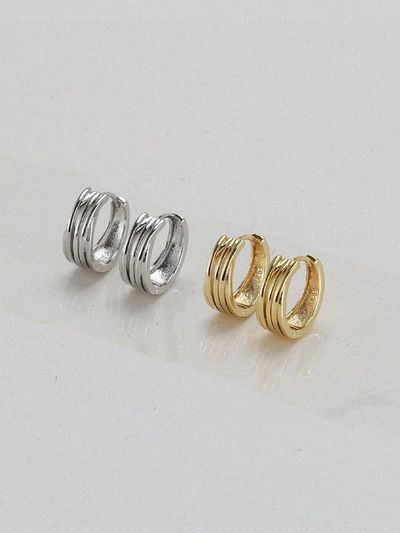 WorthWord [925 Silver] Terry Earring
