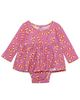 WORTHY THREADS WORTHY THREADS Christmas Long Sleeve Bubble Romper - 1