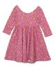 WORTHY THREADS WORTHY THREADS Girls Christmas Twirly Dress - 1