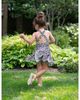 Worthy Threads Worthy Threads Girls' Cross Back Dress in Neon Leopard - 6