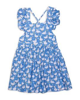 Worthy Threads Worthy Threads Girls' Ruffle Sleeve Dress