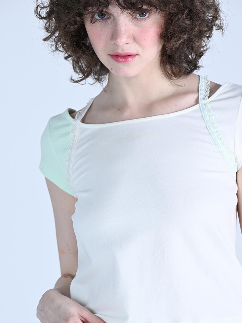 WOVEMENT Color Block Top   WBDSTP002MT