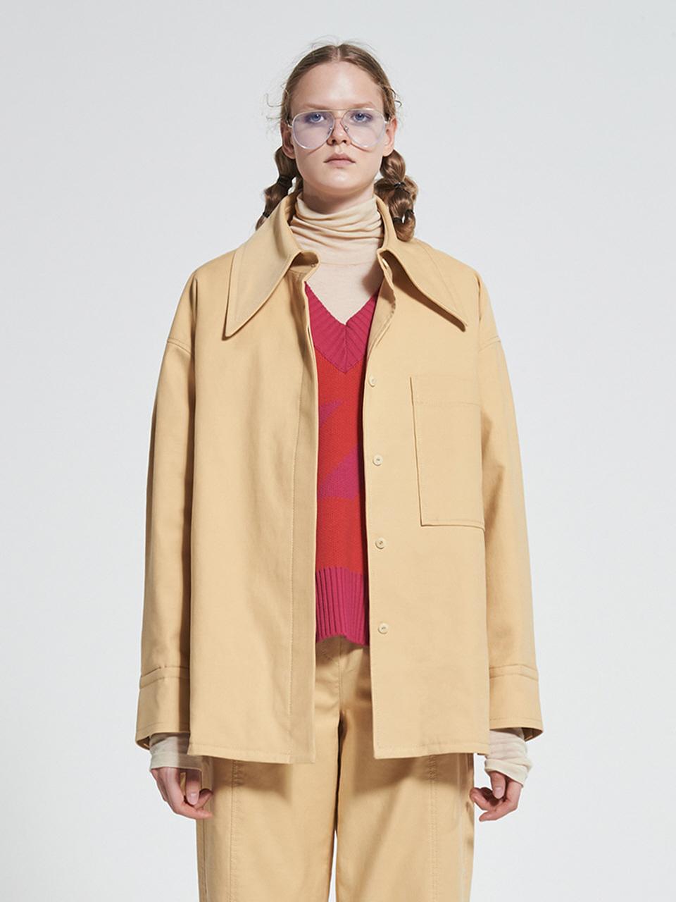 WOVEMENT Oversized Padding Skater Jacket  WBAFTP005BE