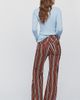 Wrangler 70s High Rise Flare Striped Jeans - 6