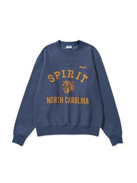 Wrangler Arch Tigher Fleece Sweatshirt Navy