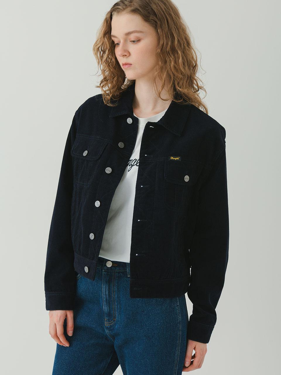 Wrangler Corduroy Jacket Navy