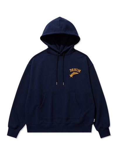 Wrangler Denim Star Hoodie Navy
