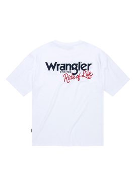 Wrangler Kabel Logo With Slogan T-Shirt [White]