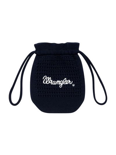 Wrangler Knitted String Bag [Navy]