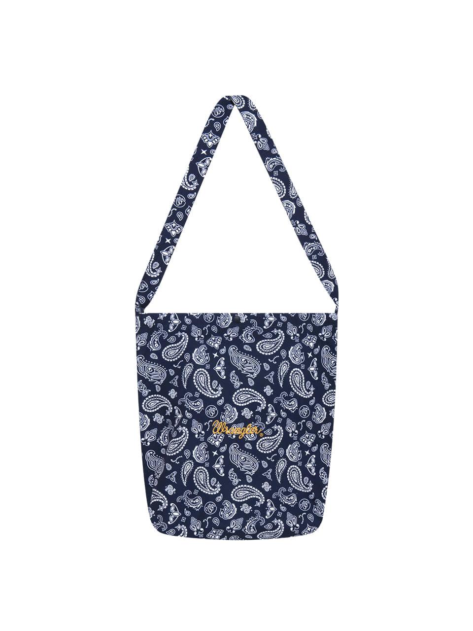 Wrangler Light Paisley Shoulder Eco Bag [Navy]