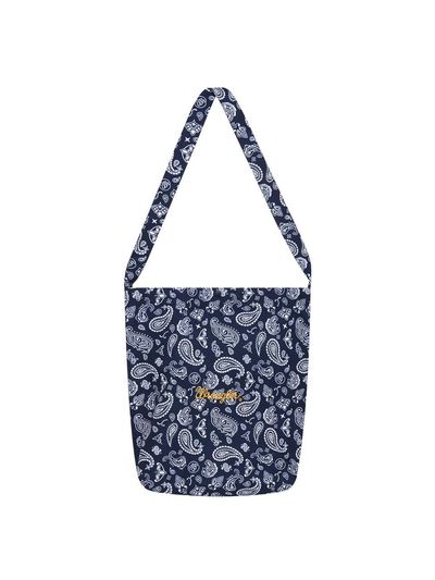 Wrangler Light Paisley Shoulder Eco Bag [Navy]