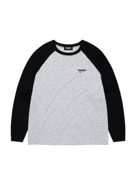 Wrangler Raglan Long Sleeve Knit Sweater [Black]