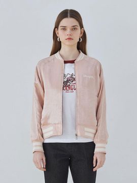 Wrangler Solid Silket Jacket_Pink