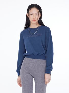 Wrangler Standard Rope Logo Sweatshirts _ Navy