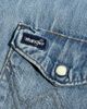 Wrangler Vintage 1990s Wrangler Chainstitch Faded Denim Pearl Snap Shirt in Tinted Denim, Men's at Urban Outfitters - 3