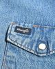 Wrangler Vintage 1990's Wrangler Chainstitched Faded Western Denim Shirt Top in Tinted Denim, Men's at Urban Outfitters - 2