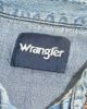 Wrangler Vintage 1990's Wrangler Chainstitched Faded Western Denim Shirt Top in Tinted Denim, Men's at Urban Outfitters - 3