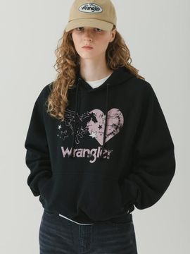 Wrangler (W) Unicorn Fleece Hoodie Black