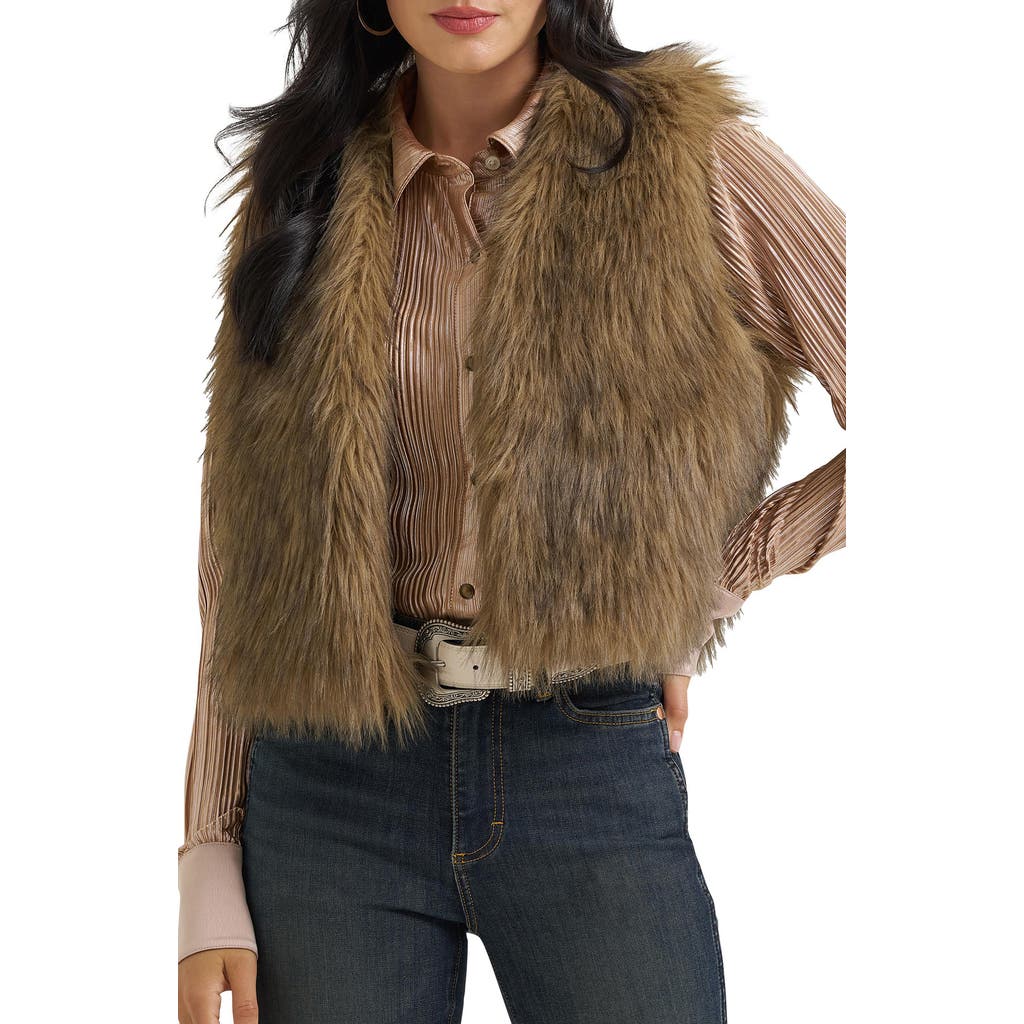 Wrangler Wrangler Faux Fur Vest