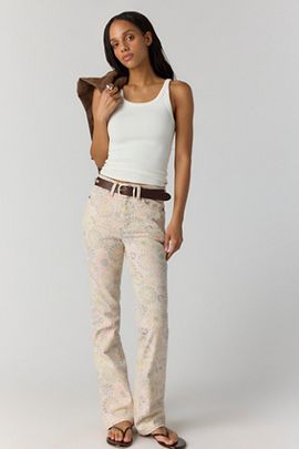 Wrangler Wrangler Printed Global Bootcut Jeans