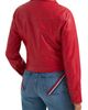 Wrangler Wrangler Slim Seamed Faux Leather Jacket - 2