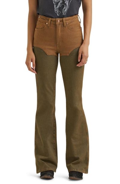 Wrangler Wrangler Western Chaps Flare Jeans