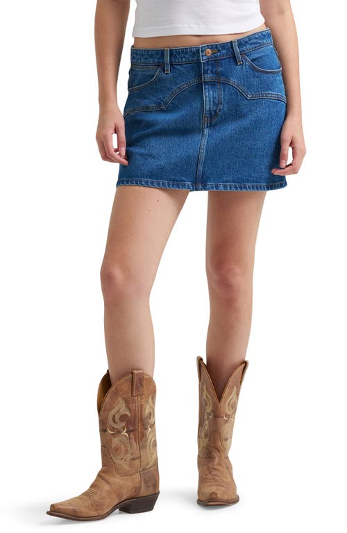 Wrangler Wrangler Western Denim Miniskirt