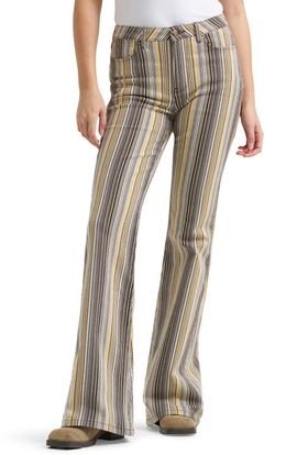 Wrangler Wrangler Western Stripe Flare Jeans