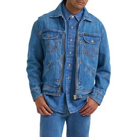 Wrangler Wrangler Zip Front Denim Jacket