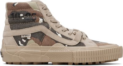 WTAPS WTAPS Beige Vans & OAMC Edition Sk8-Hi GL Lug Sneakers