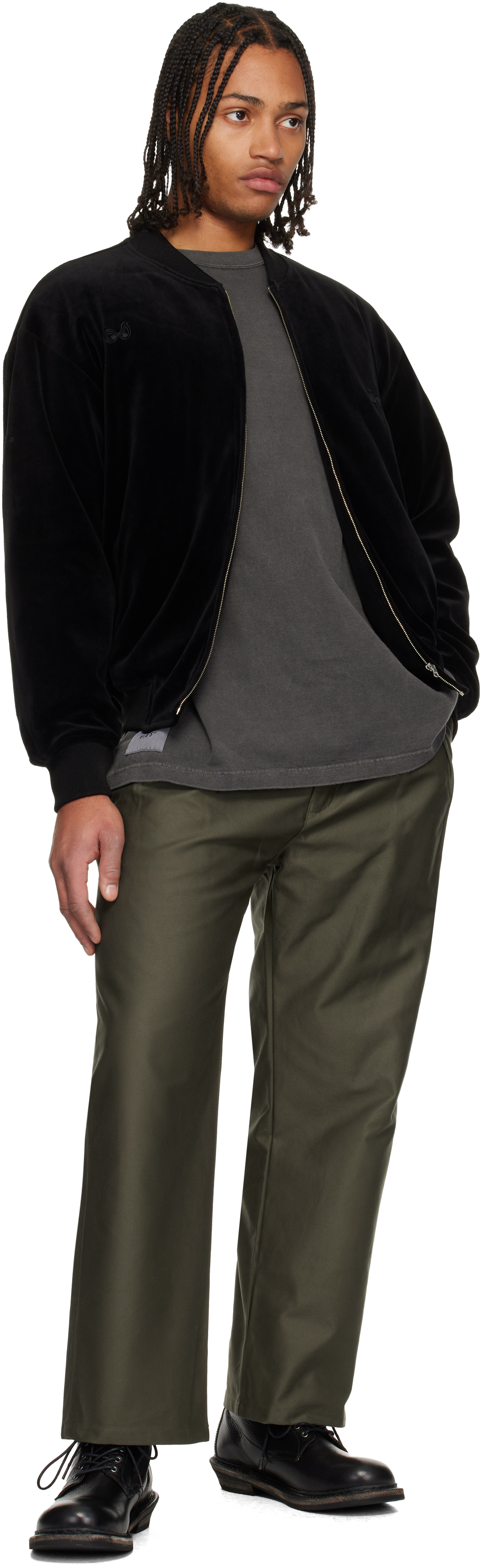 WTAPS - Black Athletic Track Jacket