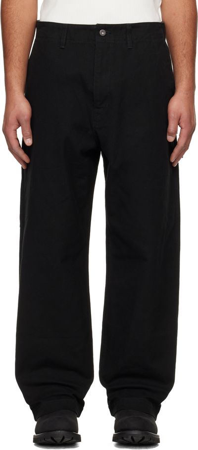 WTAPS WTAPS Black Canvas Trousers