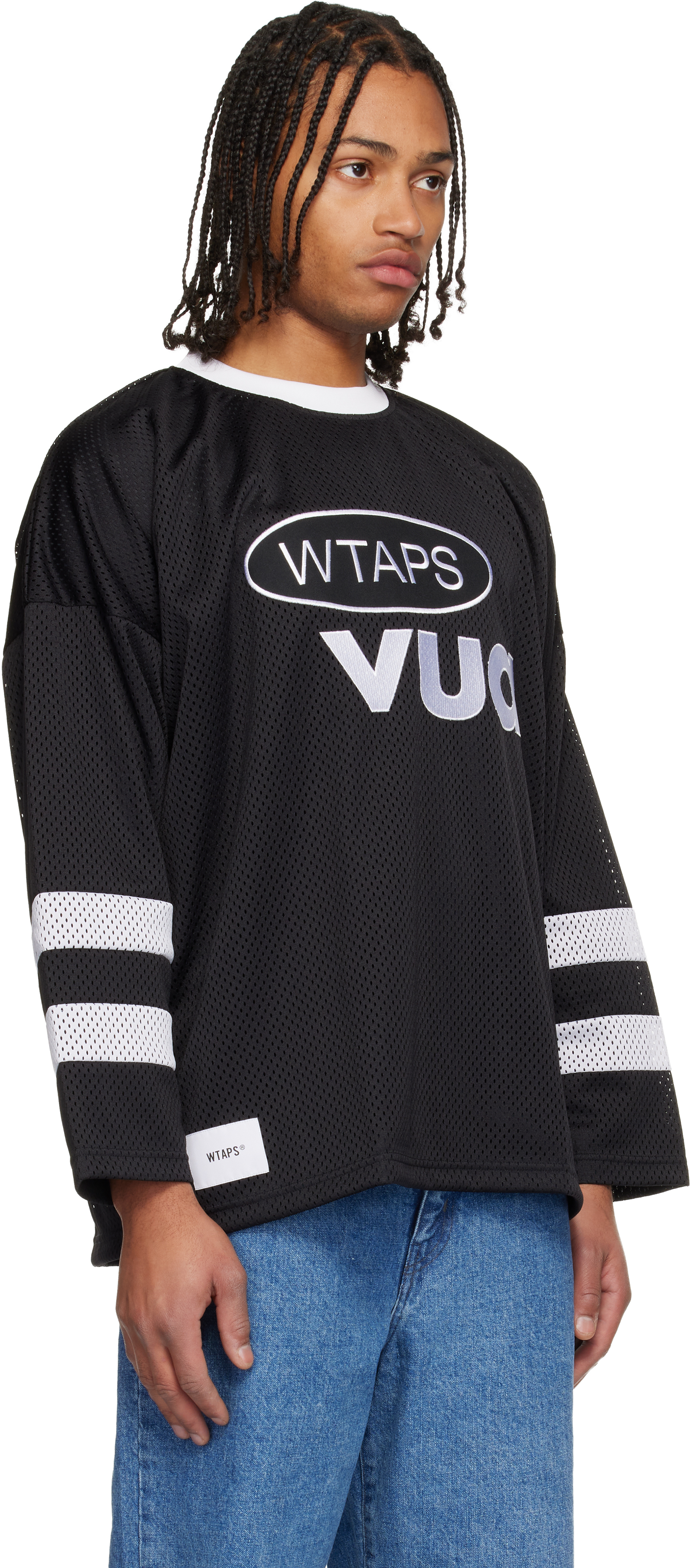 WTAPS - Black Netminder LS T-shirt