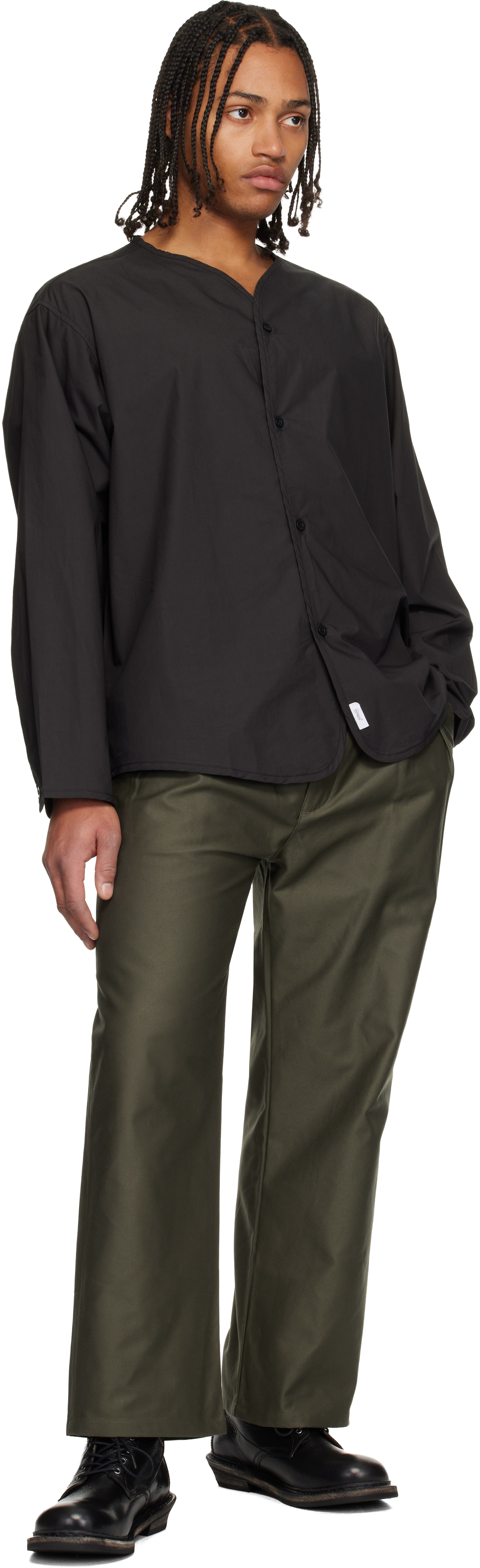 WTAPS - Black Scout 01 LS Shirt