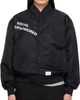 WTAPS WTAPS Black 'Team' Varsity Jacket - 1