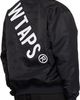 WTAPS WTAPS Black 'Team' Varsity Jacket - 3