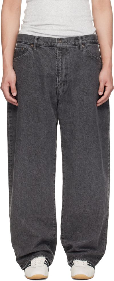 WTAPS WTAPS Gray 'Blues' Straight Jeans