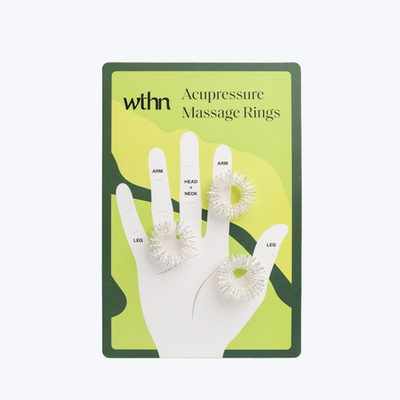 WTHN WTHN Acupressure Ring Set