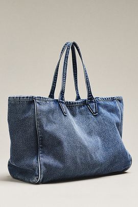 Wyeth 100% Cotton Denim Tote Bag