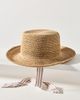 Wyeth Crochet Raffia Bucket Hat - 1