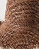Wyeth Fringe Wide-Brim Straw Bucket Hat - 3