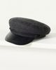 Wyeth Knox Leather Wool Newsboy Cap - 2