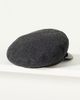 Wyeth Knox Leather Wool Newsboy Cap - 3