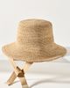 Wyeth Raffia Crochet Ties Bucket Hat - 1