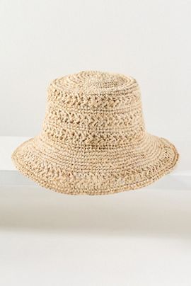 Wyeth Sigrid Raffia Bucket Hat